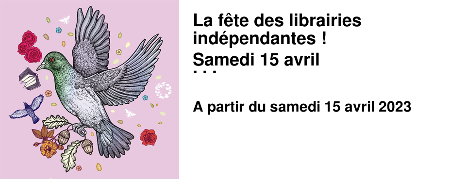 La f�te des librairies ind�pendantes ! Samedi 15 avril Depuis quelques ann�es, nous avons d�tourn� cette op�ration � un livre une rose � � notre profit puisque nous vous invitons, en gage d'amiti�, � nous offrir une rose si vous le souhaitez. Mais nous avons r�alis� que la culture des roses en quantit� industrielle impose des voyages en avion r�frig�r�, et il nous semble logique d'�viter toute aberration �cologique. Alors votre pr�sence toute simple suffira � notre bonheur ! Et si vous avez envie de faire plus, une fleur de saison, un mot (de pr�f�rence gentil), un petit dessin, ou n'importe quoi que vous souhaiteriez partager avec nous sera accueilli avec plaisir. Le principal �tant que nous puissions continuer � partager ensemble ce lieu unique que constitue une librairie : tant qu'on y trouvera des livres choisis par des libraires, un �change, du conseil, un app�tit de comprendre et de r�ver, une mani�re d'entretenir le feu de la curiosit�, un accueil enthousiaste, nous pourrons continuer � cultiver notre ind�pendance.