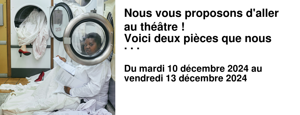Nous vous proposons d'aller au th��tre ! Voici deux pi�ces que nous souhaitons vous faire � d�couvrir � deux pas d'ici. L'une est le coup de coeur de l'�quipe du TXR et l'autre une libre adaptation de Martin Eden de Jack London par Alice Zeniter ! En tant que fid�les de notre librairie, vous b�n�ficiez d'un tarif sp�cial, alors profitez-en et r�servez vos places ! Quand il fait froid, quoi de mieux que de go�ter � la chaleur humaine du th��tre pour rire, pleurer, comprendre et s'en �merveiller ? �d�ne adaptation et mise en sc�ne du grand roman de Jack London Martin Eden par la prix Goncourt des lyc�ens pour L'Art de perdre, Alice Zeniter. Du 10 au 13 d�cembre 2024 � partir de 14 ans � Alice Zeniter nous embobine avec la l�g�ret� d'une acrobate de la pens�e. � Le Monde 