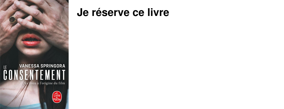 Je r�serve ce livre