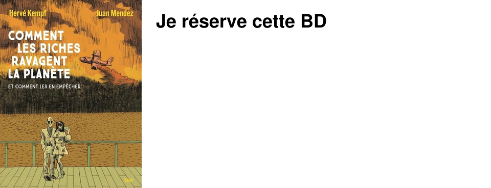 Je r�serve cette BD